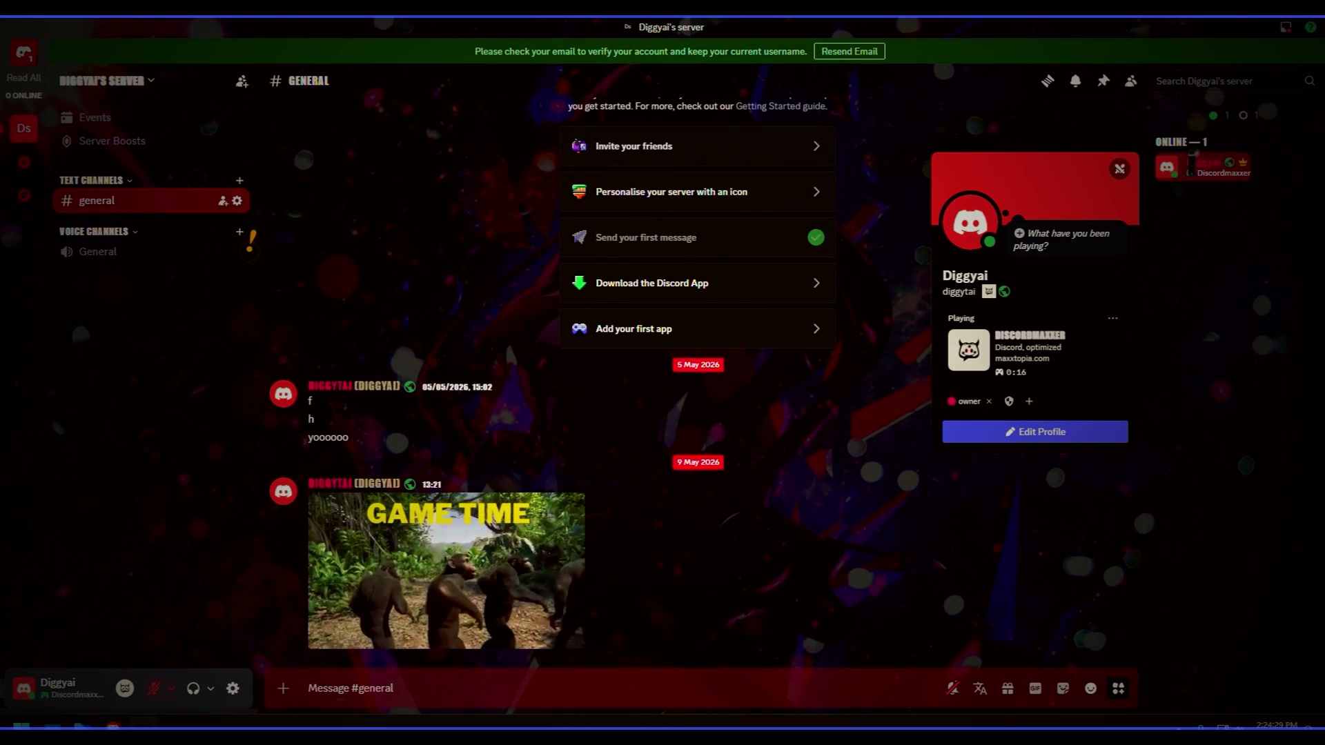 Discordmaxxer demo