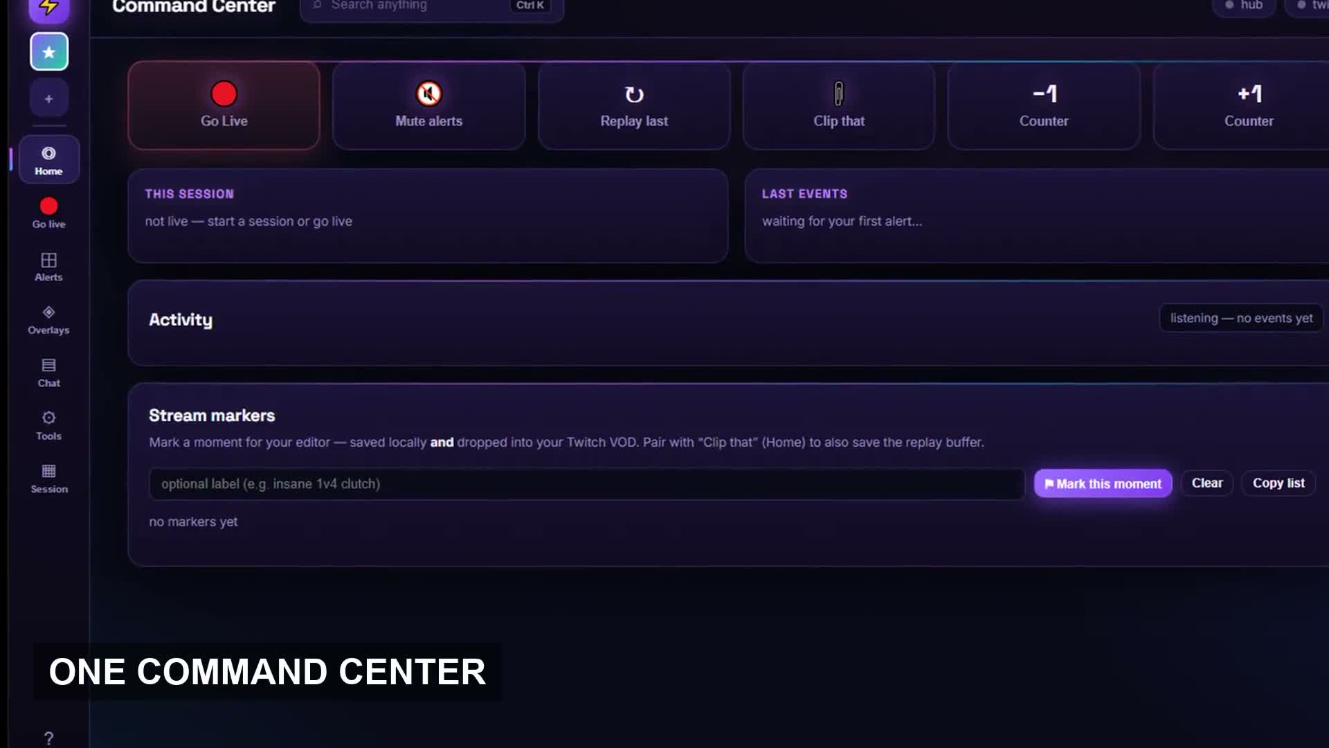Streammaxxing demo