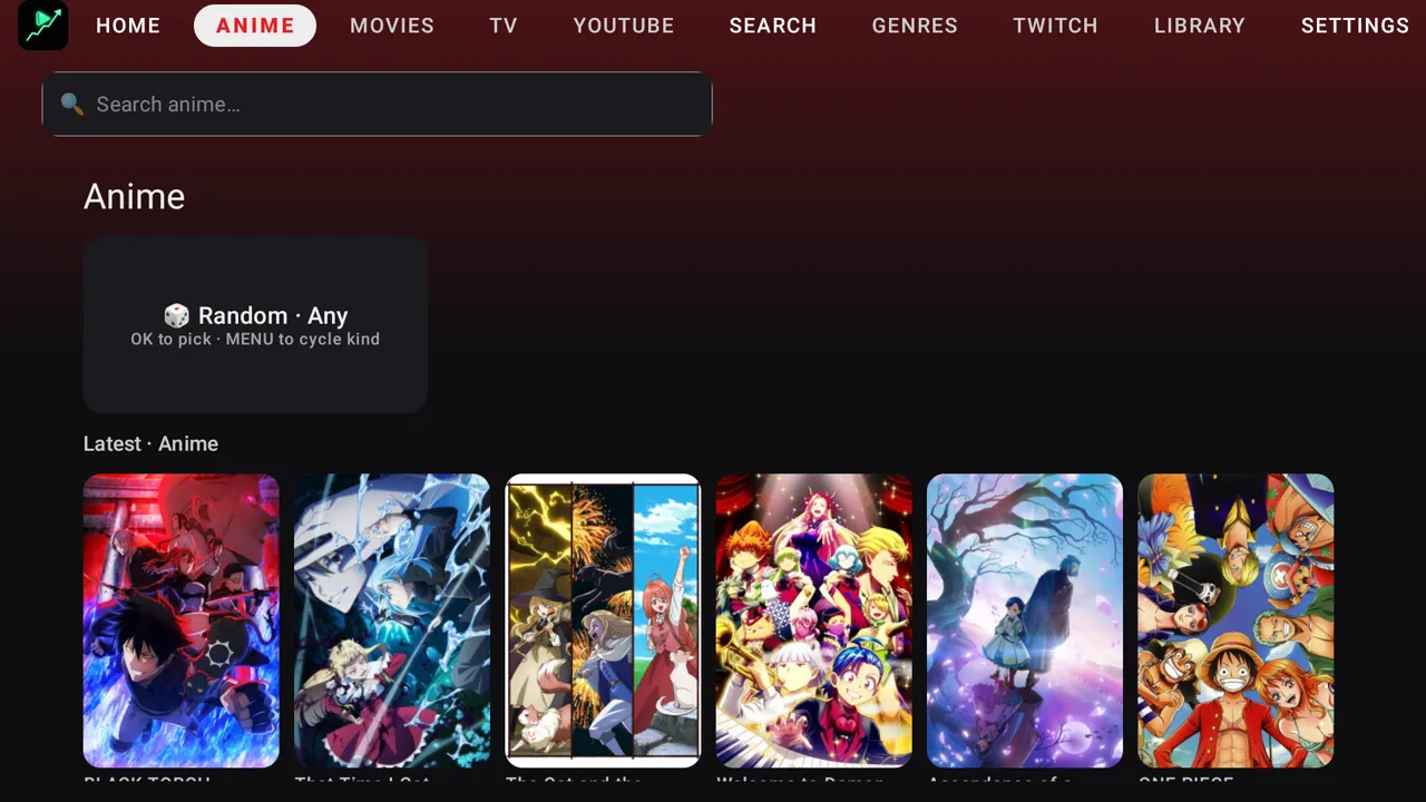 Viewmaxxing anime catalog